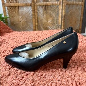 Etienne Aigner Classic Black Heels